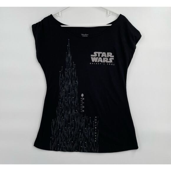 Disney Parks Galaxy's Edge 2019 Passholder Exclusive‎ T-Shirt Women's Size Small - Picture 1 of 7